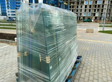 wózek do transportu szyb